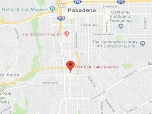 South Pasadena Office Map